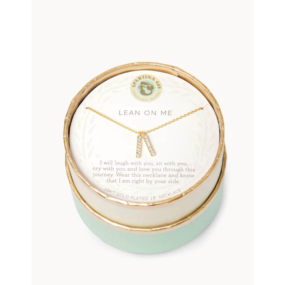 Sea La Vie Necklace - Lean On Me/Double Bars