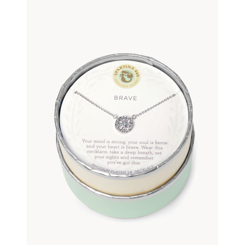 Spartina Sea La Vie 18" Brave/Arrows Necklace SIL