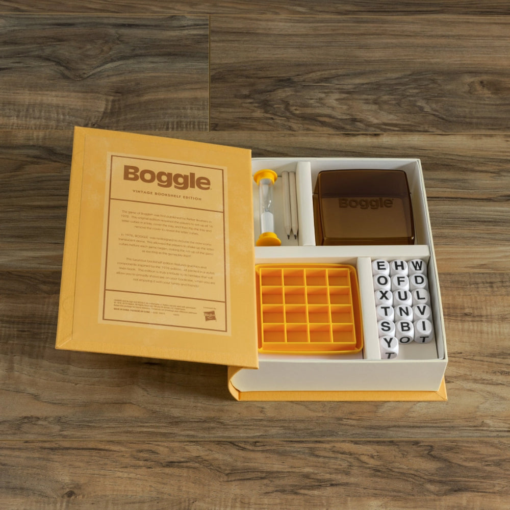 WS Game Company Boggle Vintage Bookshelf Edition Game