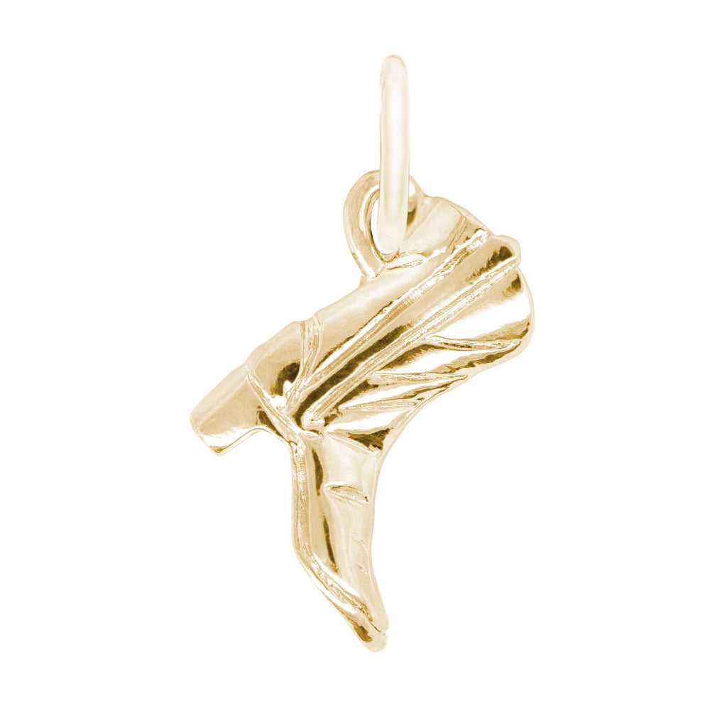 3097 Western Boot Charm