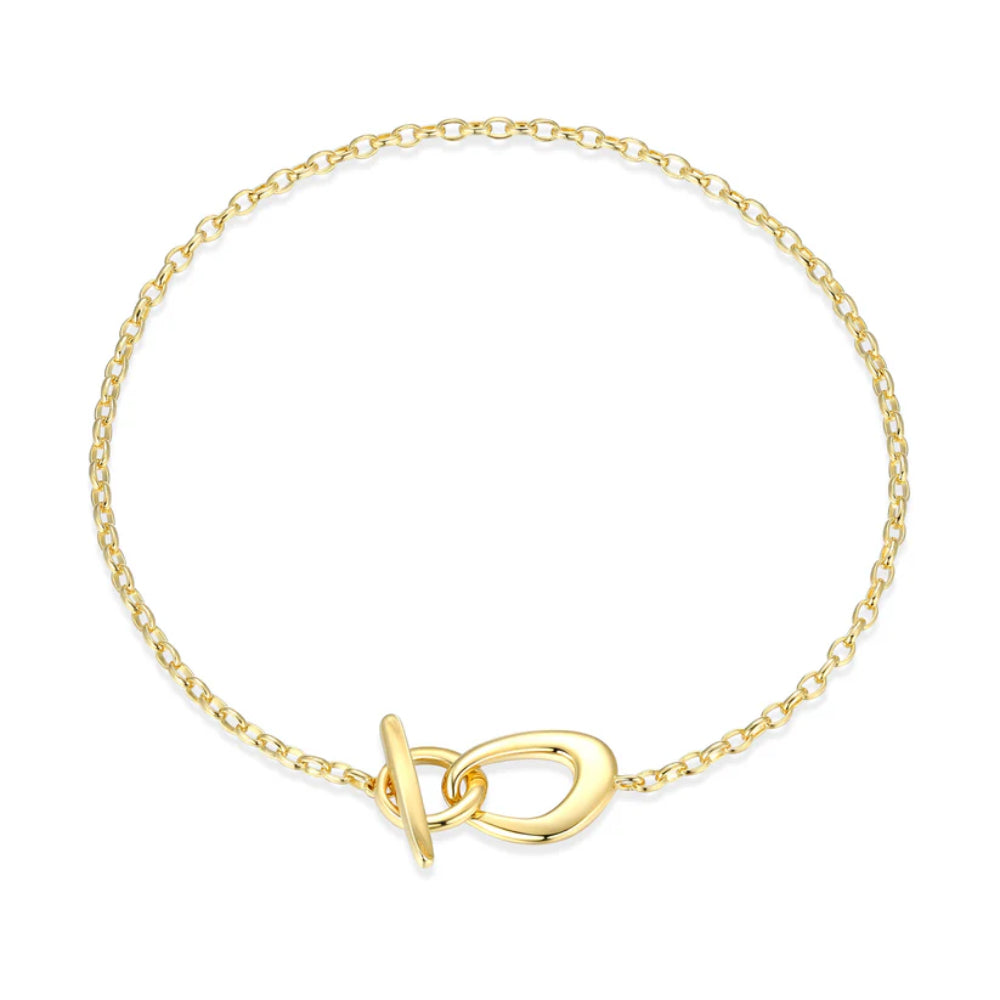Elle Celeste Collection Organic Toggle Bracelet