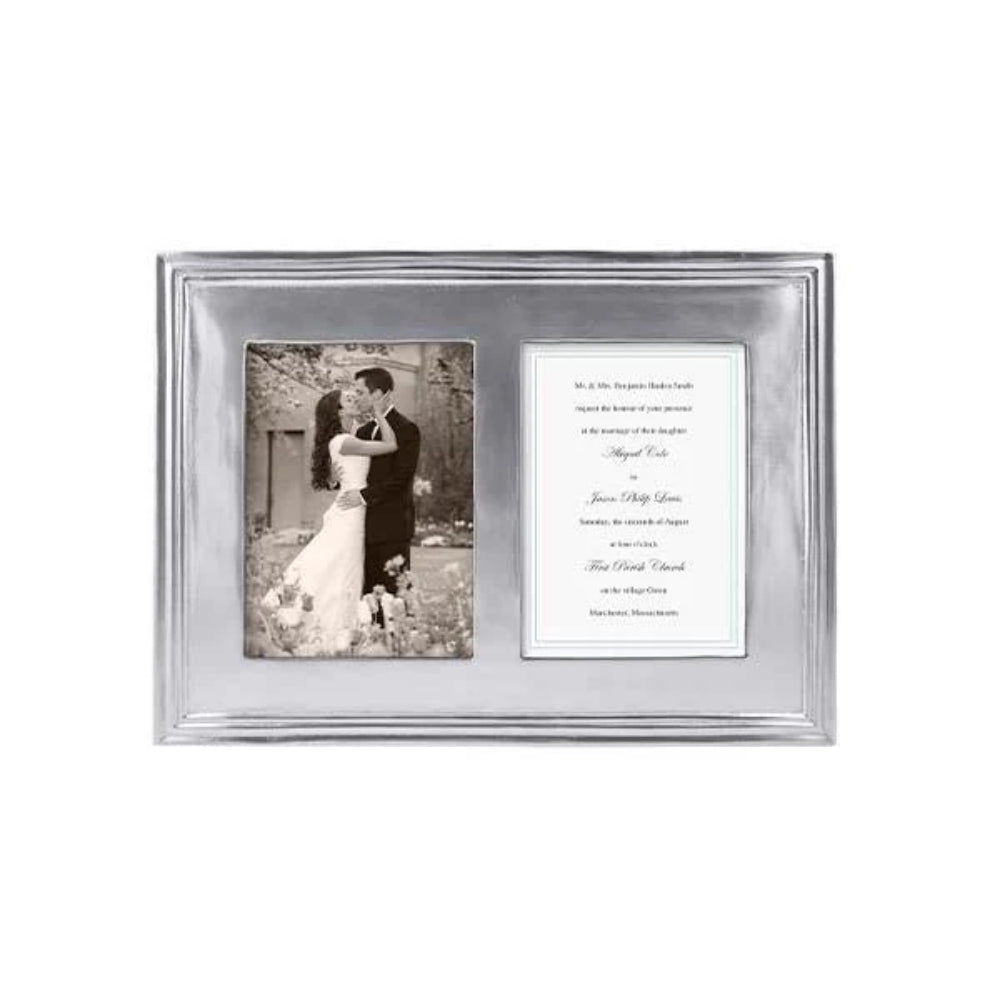 Mariposa Classic 5x7 Double Frame