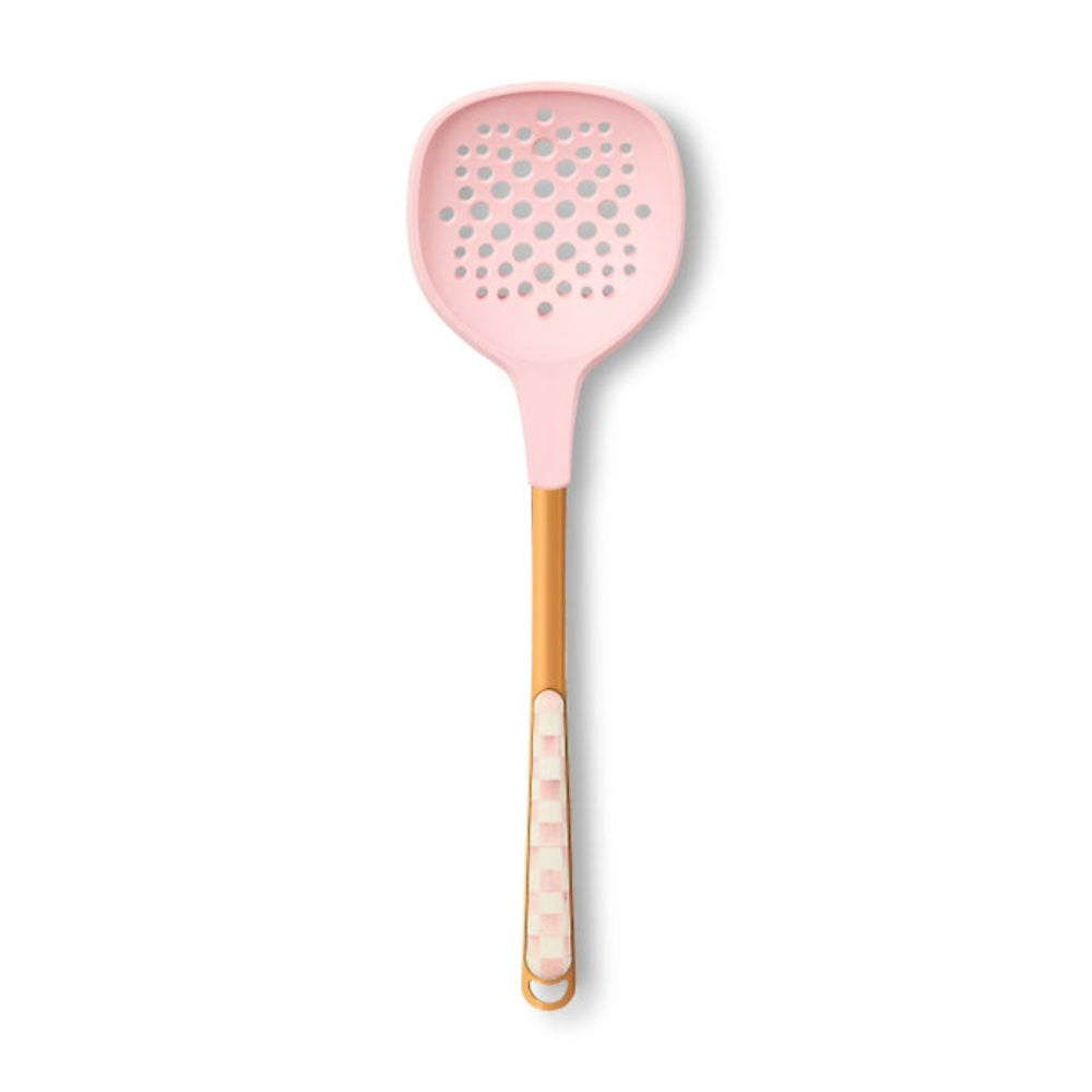 Mackenzie-Childs Rosy Check Slotted Turner