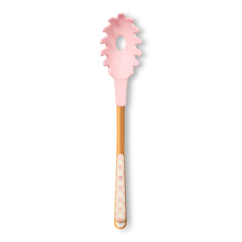 Mackenzie-Childs Rosy Check Pasta Spoon