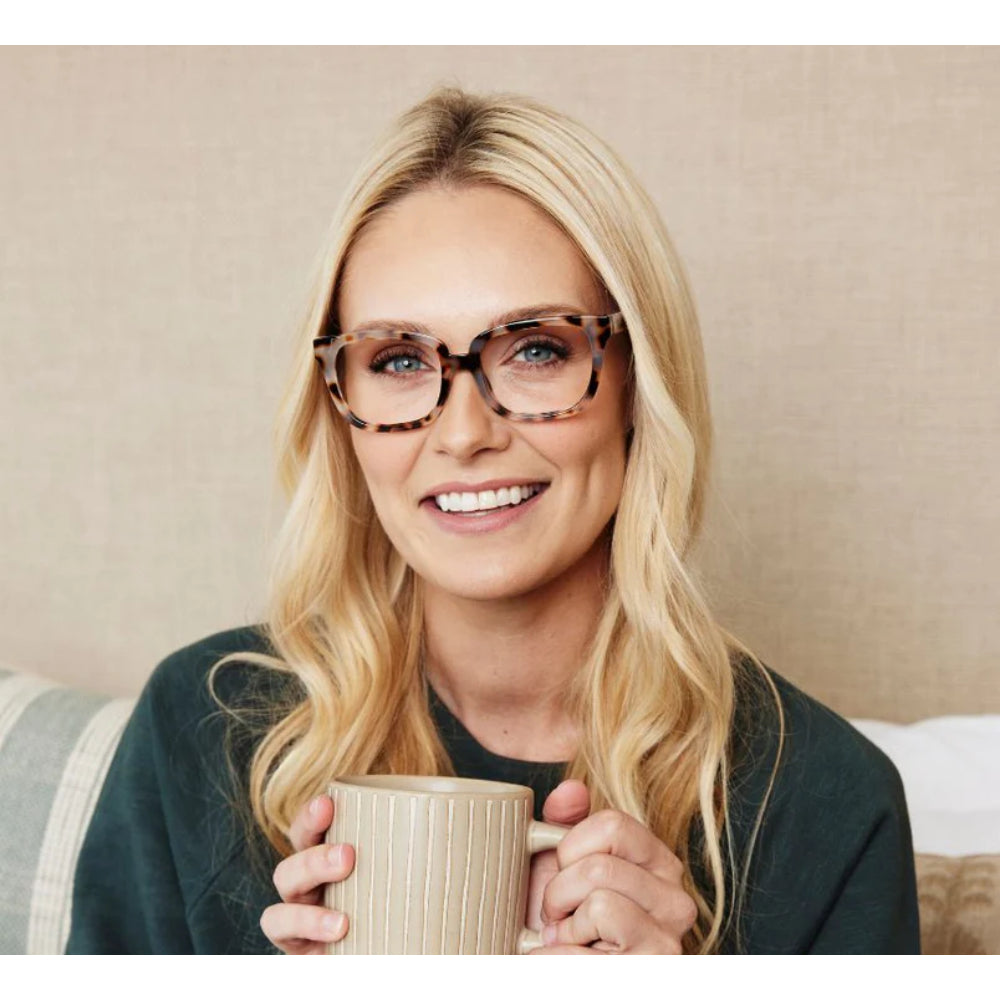 Peepers Blue Light Readers Impromptu -Chai Tortoise