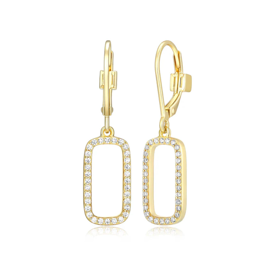 Elle Allure 2.0 Collection Rectangle Drop Earrings