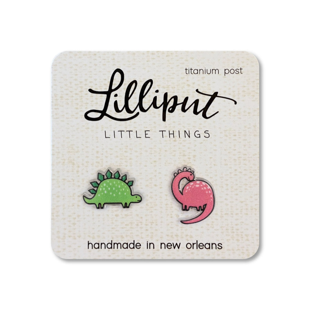 Lilliput Little Things Dinosaur Earrings