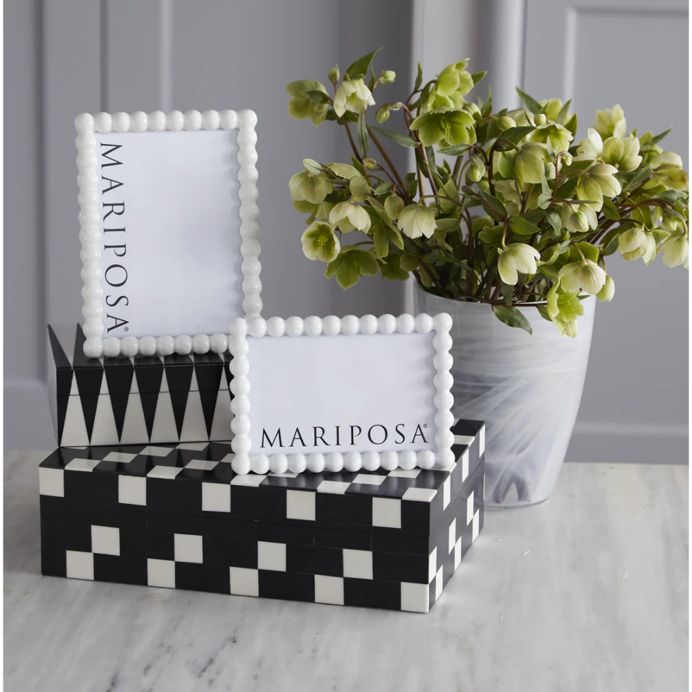 Mariposa Baubles White Frame