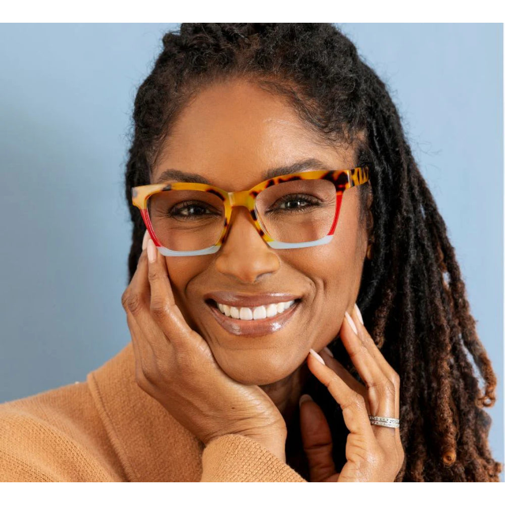 Peepers Blue Light Readers Birdie - Tokyo Tortoise Colorblock