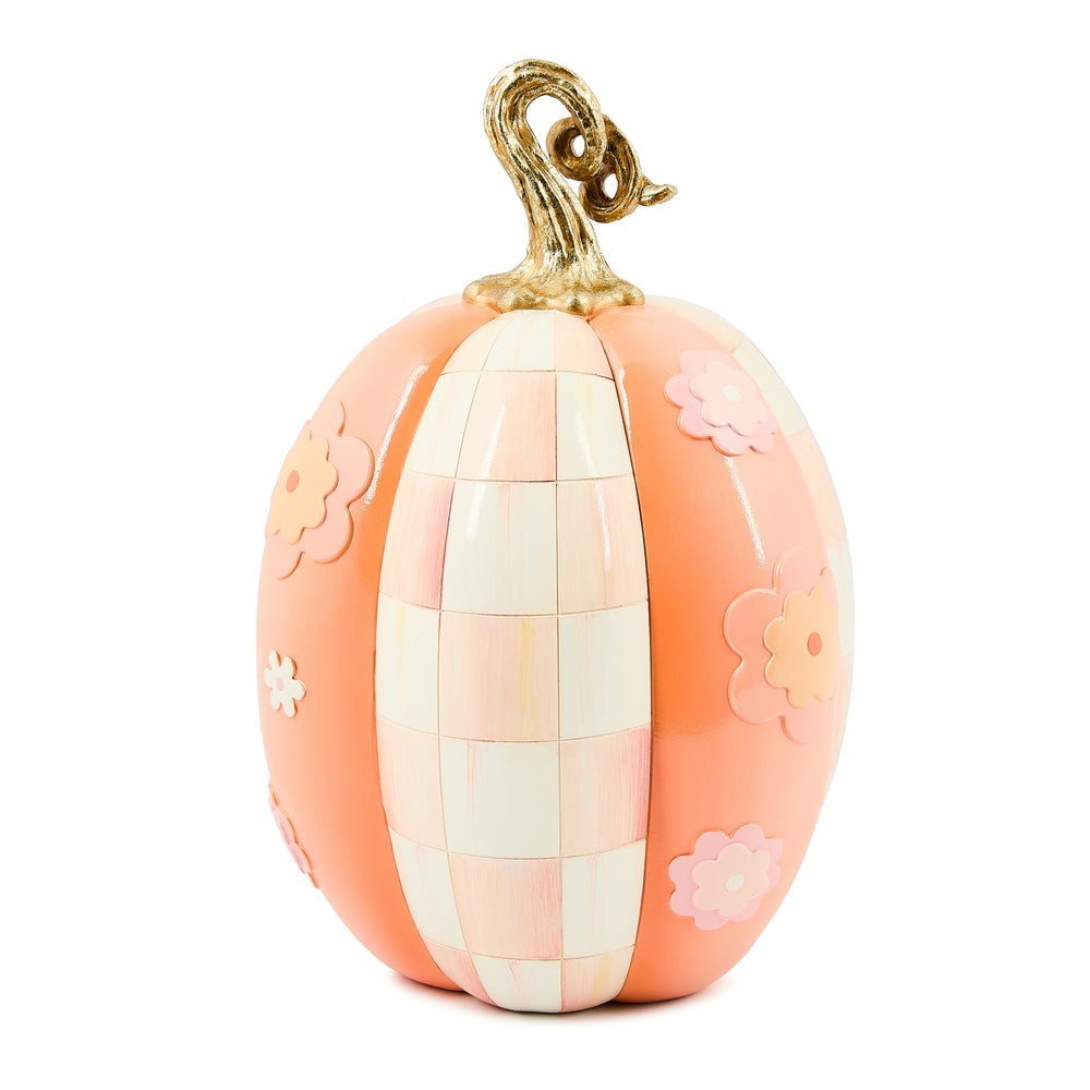MacKenzie-Childs Rosy Check Flower Power Pumpkin – Smyth Jewelers