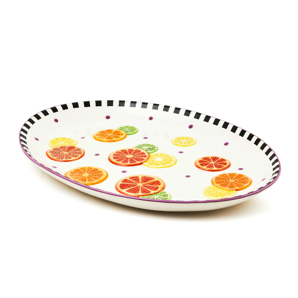 MacKenzie-Childs Tutti Frutti Platter