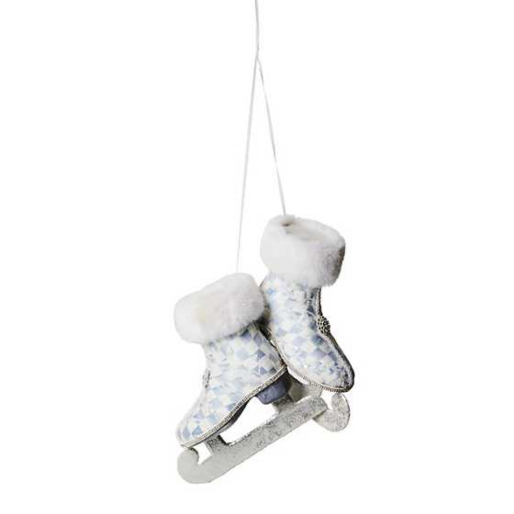 MacKenzie-Childs Crystal Palace Skates Ornament