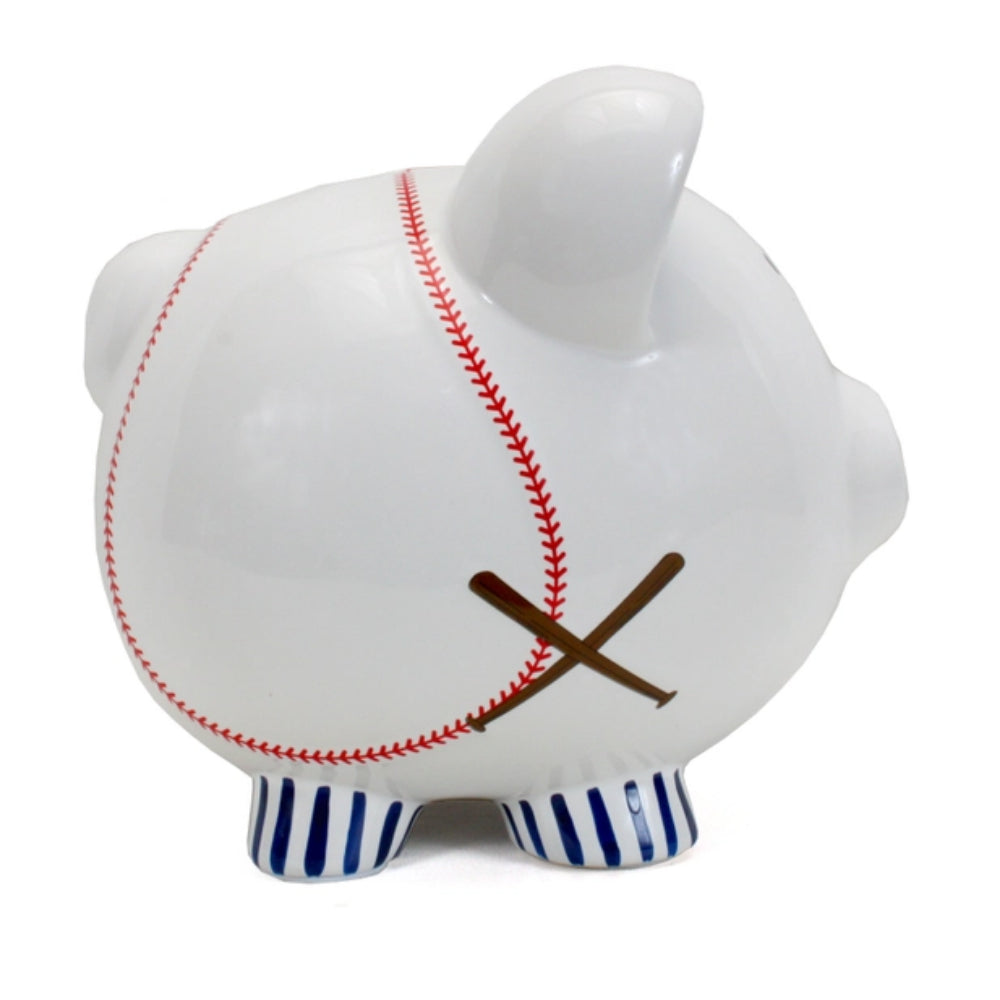 Child to Cherish Baseball Pig Piggy Bank