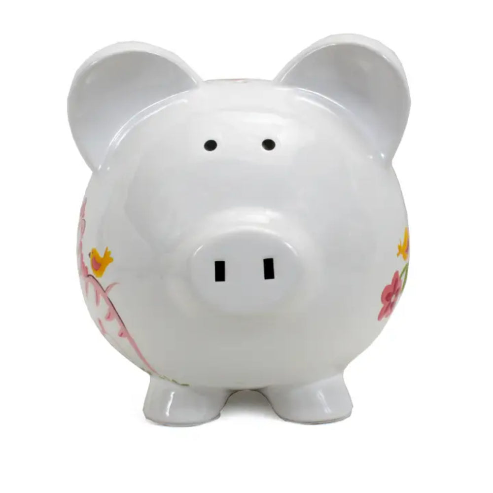 Child to Cherish Jungle Jill Ceramic Piggy Bank