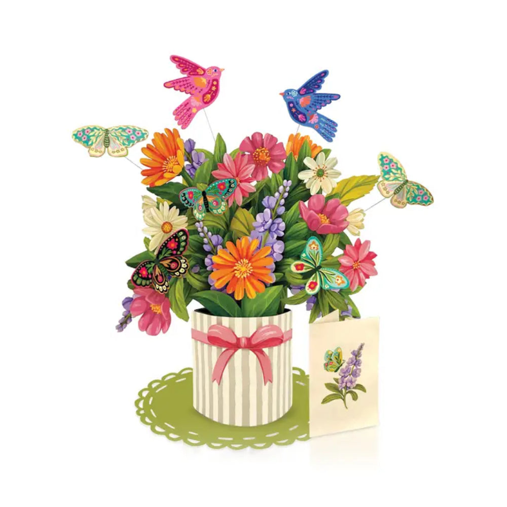 FreshCut Paper LLC Enchanted Garden Greeting Card