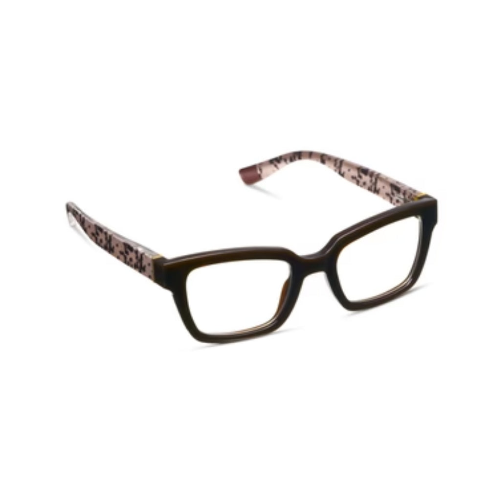 Peepers by PeeperSpecs Siren - Coffee/Animal Reading Glasses
