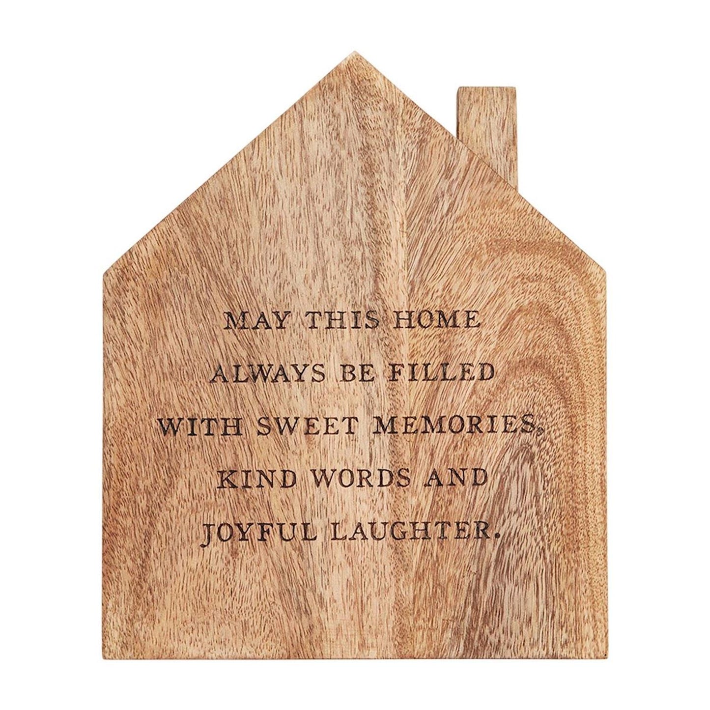 Mud Pie House Wood Trivet