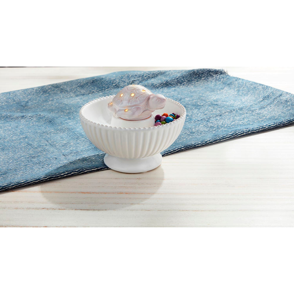 Mud Pie Sea Turtle Light-Up Sitter