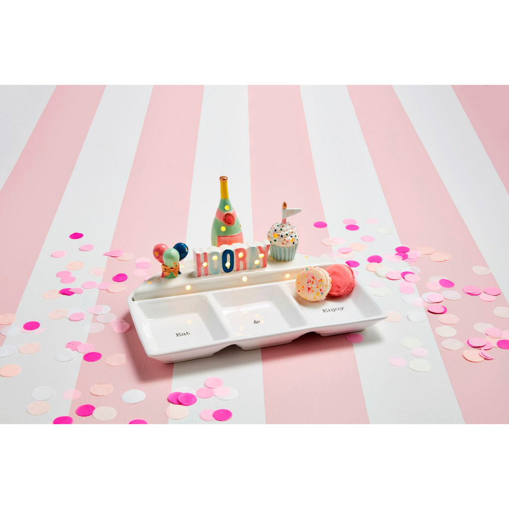 Mud Pie Birthday Large Scene Sitter