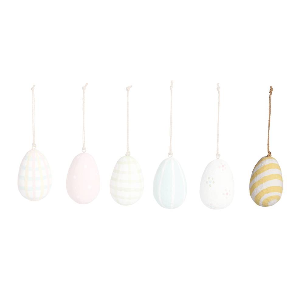 Mud Pie Paper-Mache Eggs