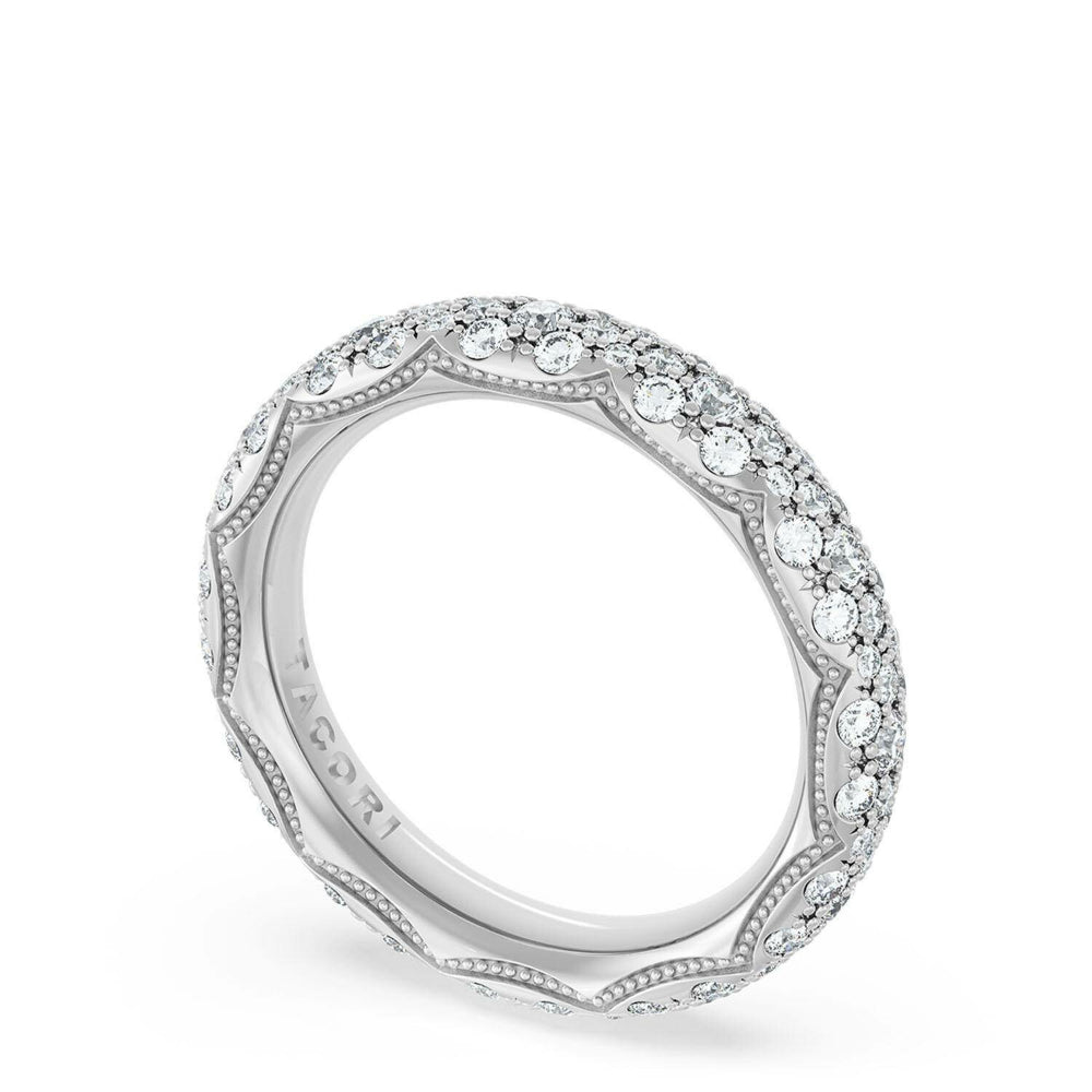 Tacori Founder's Collection 18k Eternity Pavé Diamond Wedding Band
