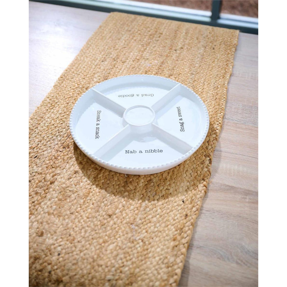 Mud Pie Snack Divided Tray