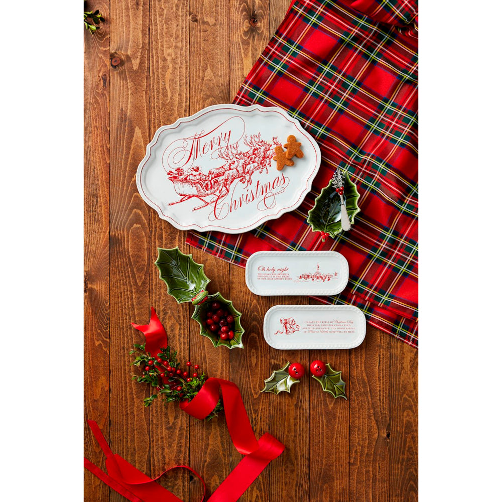 Mud Pie Merry Christmas Platter