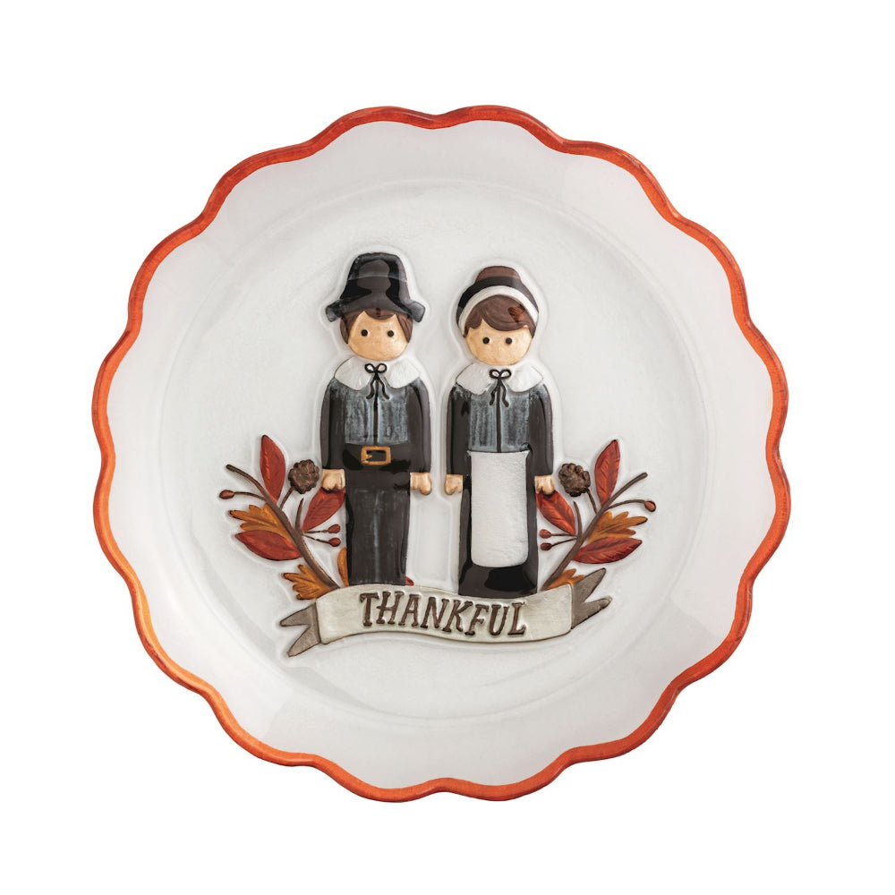 Mud Pie Pilgrim Glass Platter – Smyth Jewelers