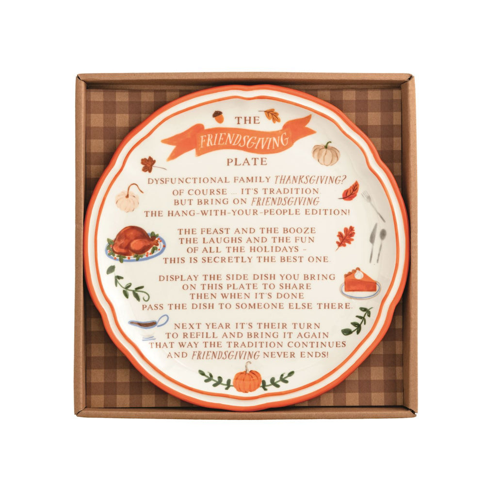 Mud Pie Friendsgiving Platter