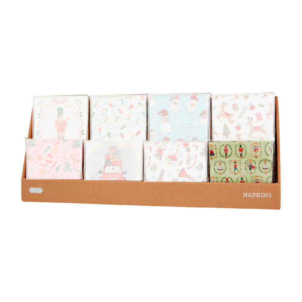 Mud Pie Christmas Cocktail Napkin Set