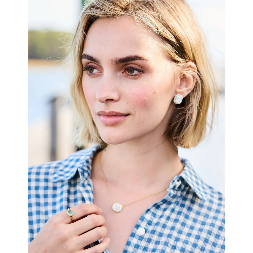 Spartina Clara Window Stud Earrings