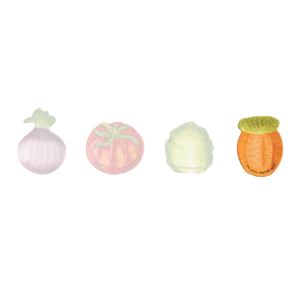 Mud Pie Veggie Tidbit Plates