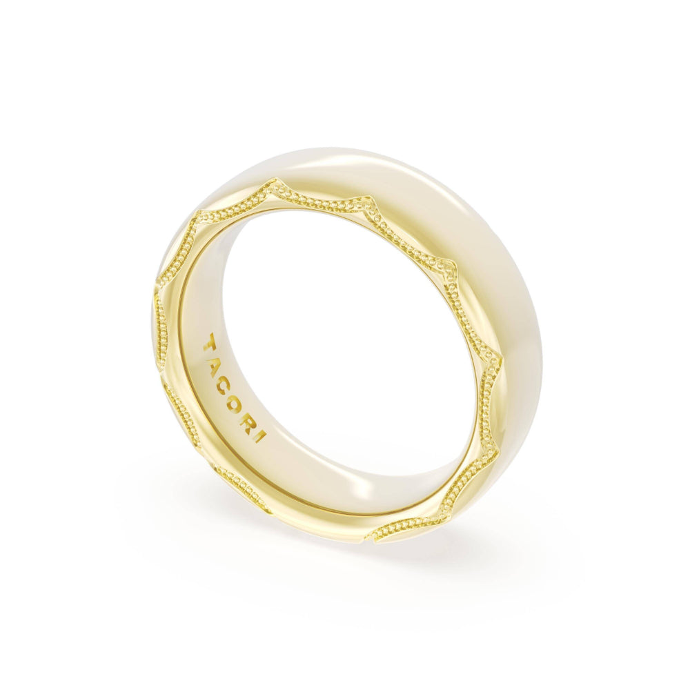 Tacori 18k Gold Founder's Collection High Polish Wedding Band