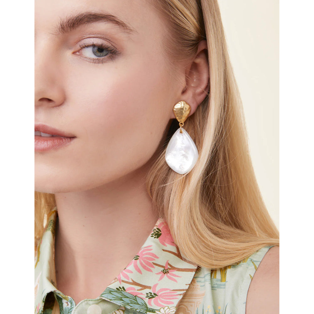 Spartina Enclave Earrings - Mother-of-Pearl