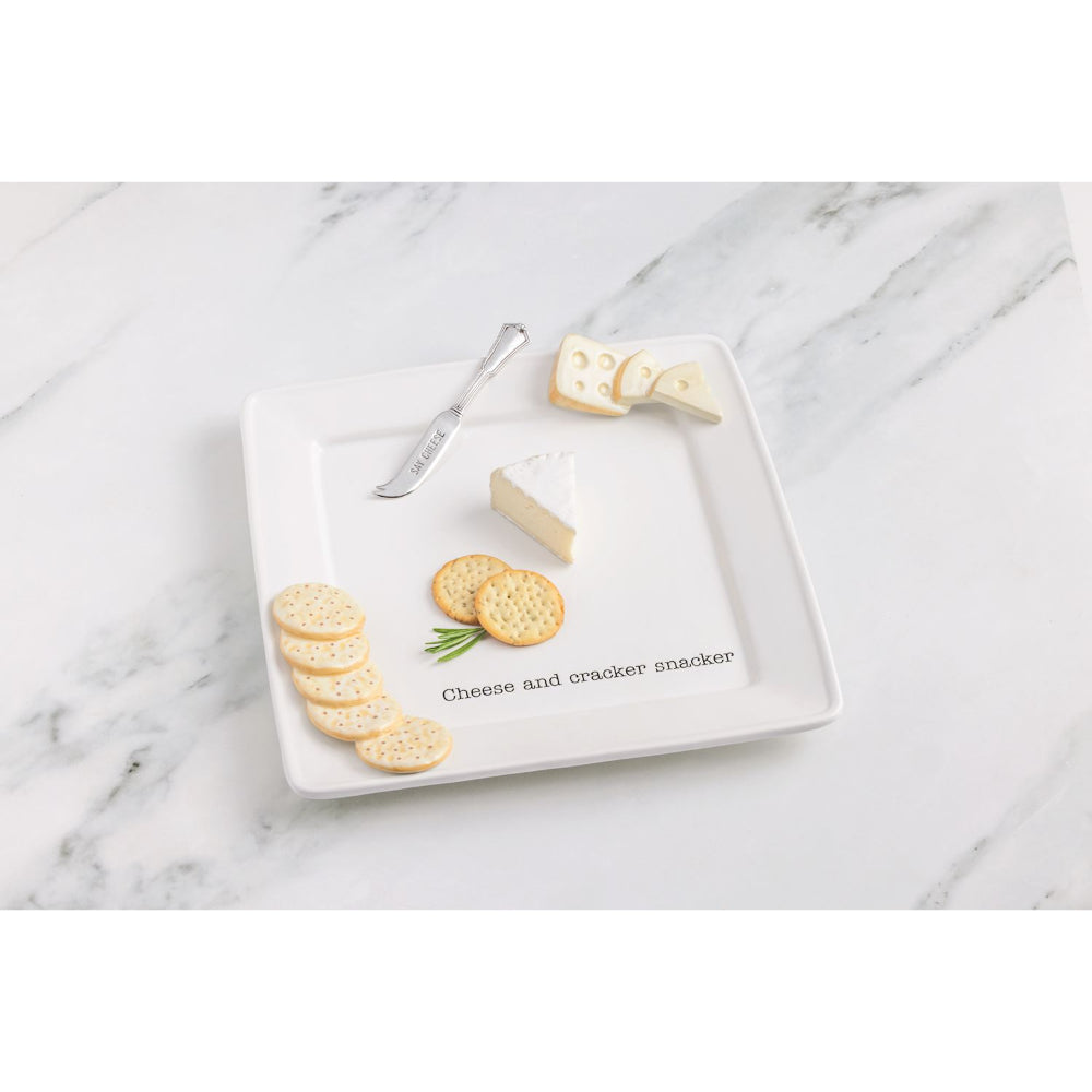 Mud Pie Figural Cheese Platter Set