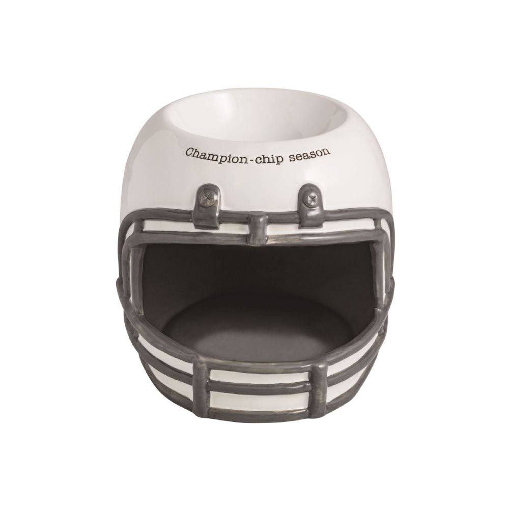 ceramic football helmet Mud Pie Chip & Dip Football Helmet