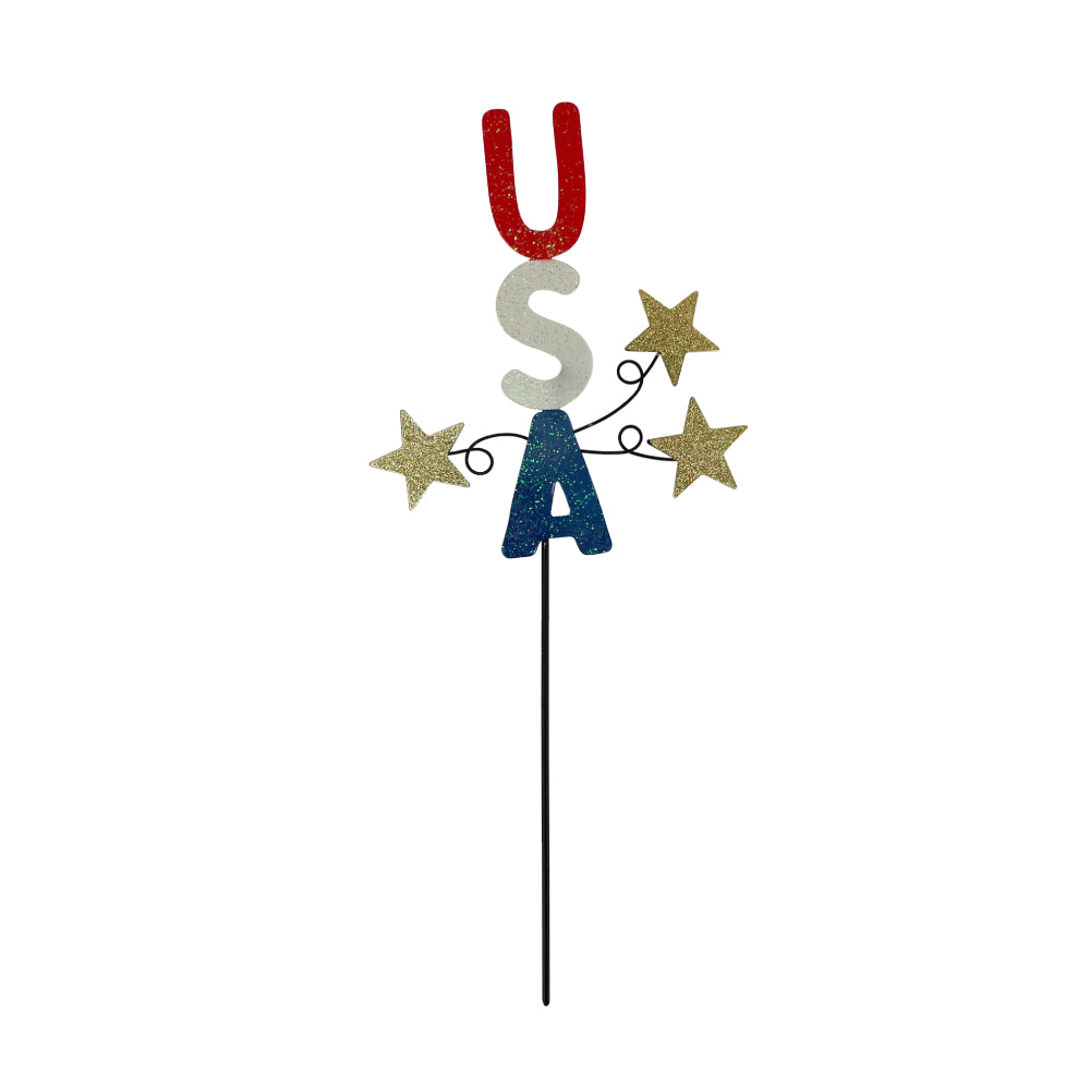 Mud Pie Americana Plant Stakes