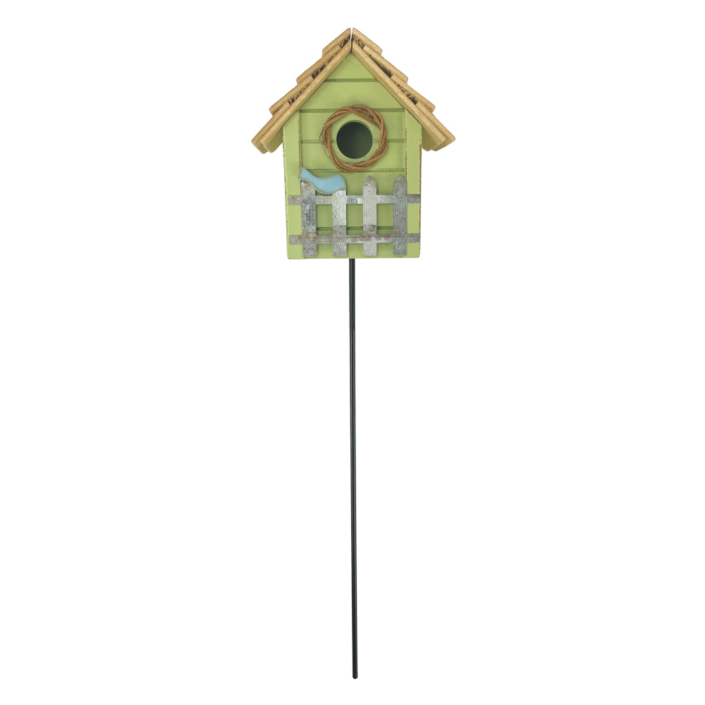 Mud Pie Bird House Plant Stakes