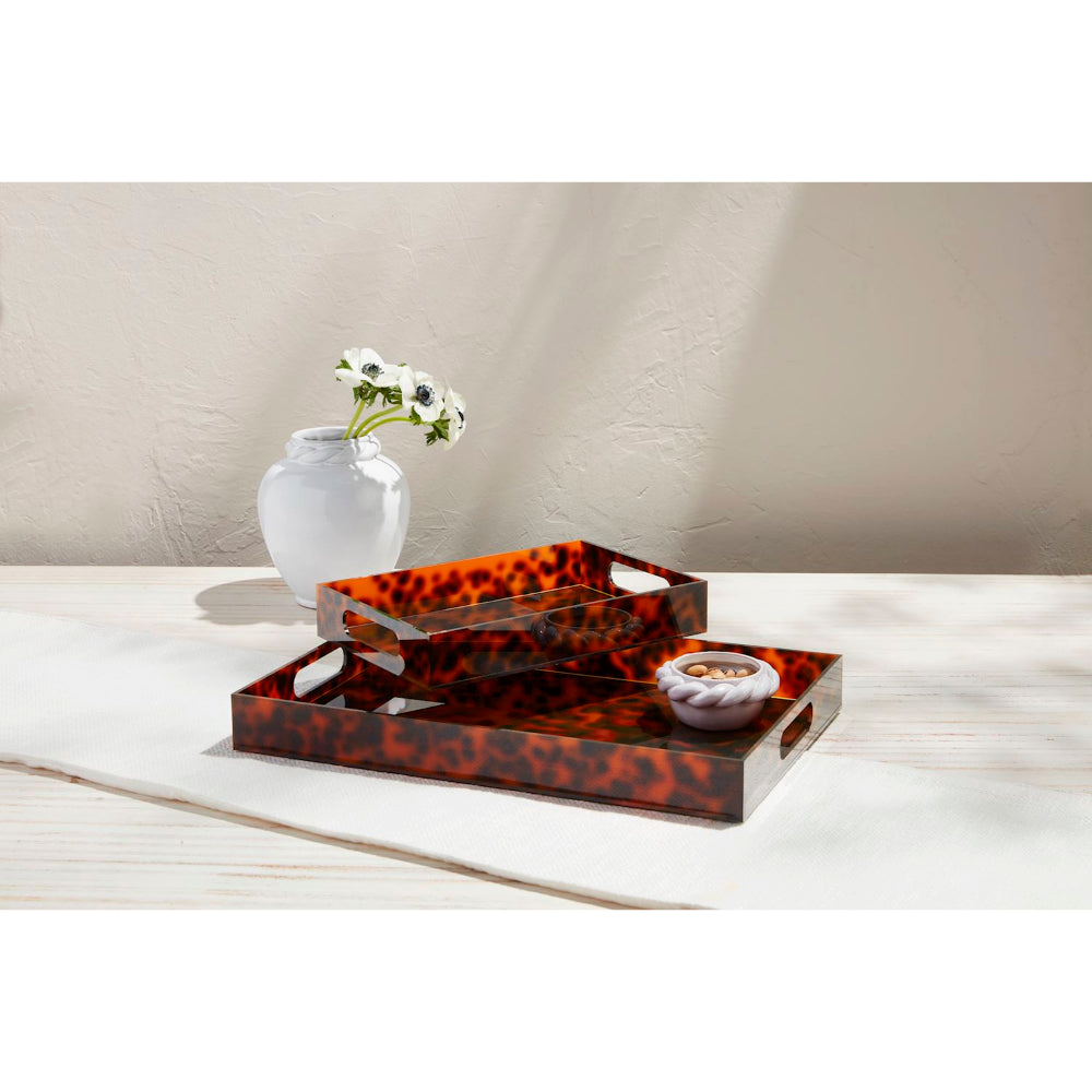 Mud Pie Acrylic Tortoise Trays