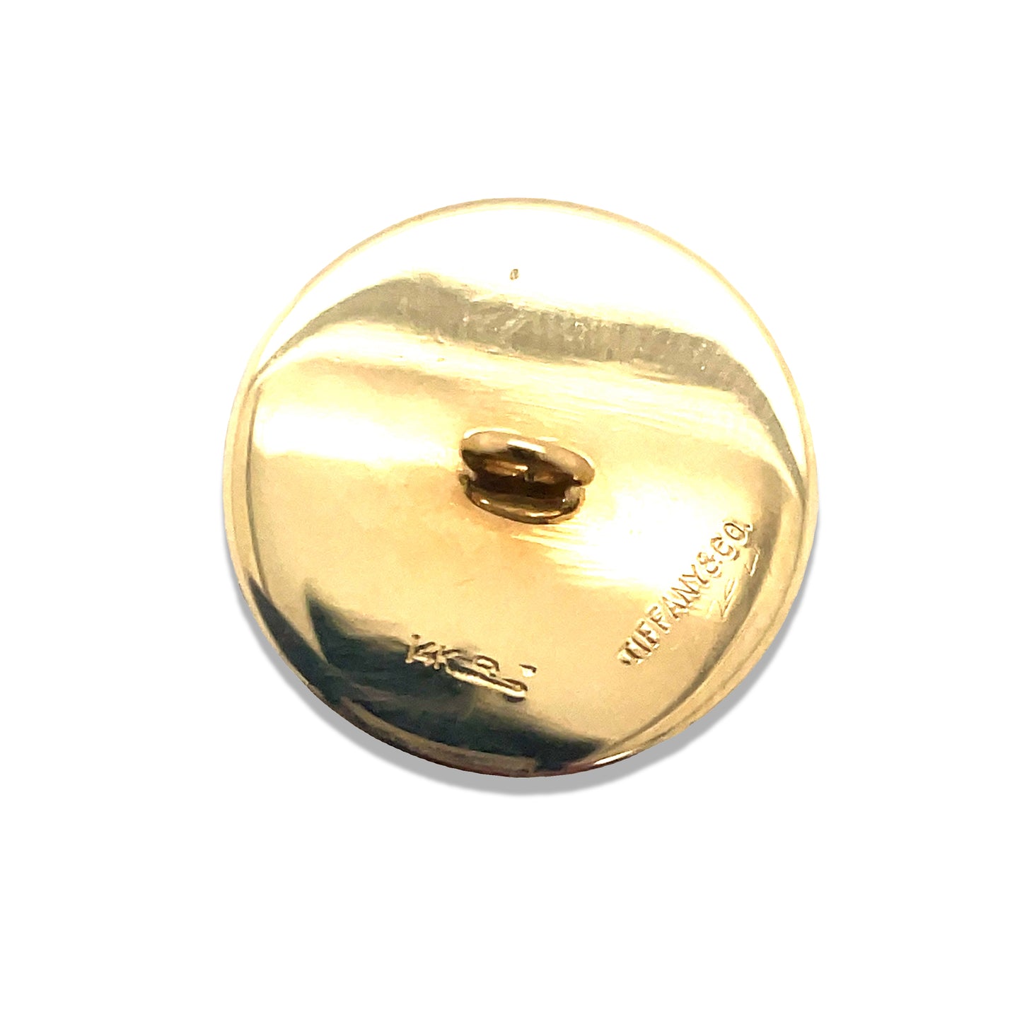Estate Tiffany & Co 14k Yellow Gold Button Set