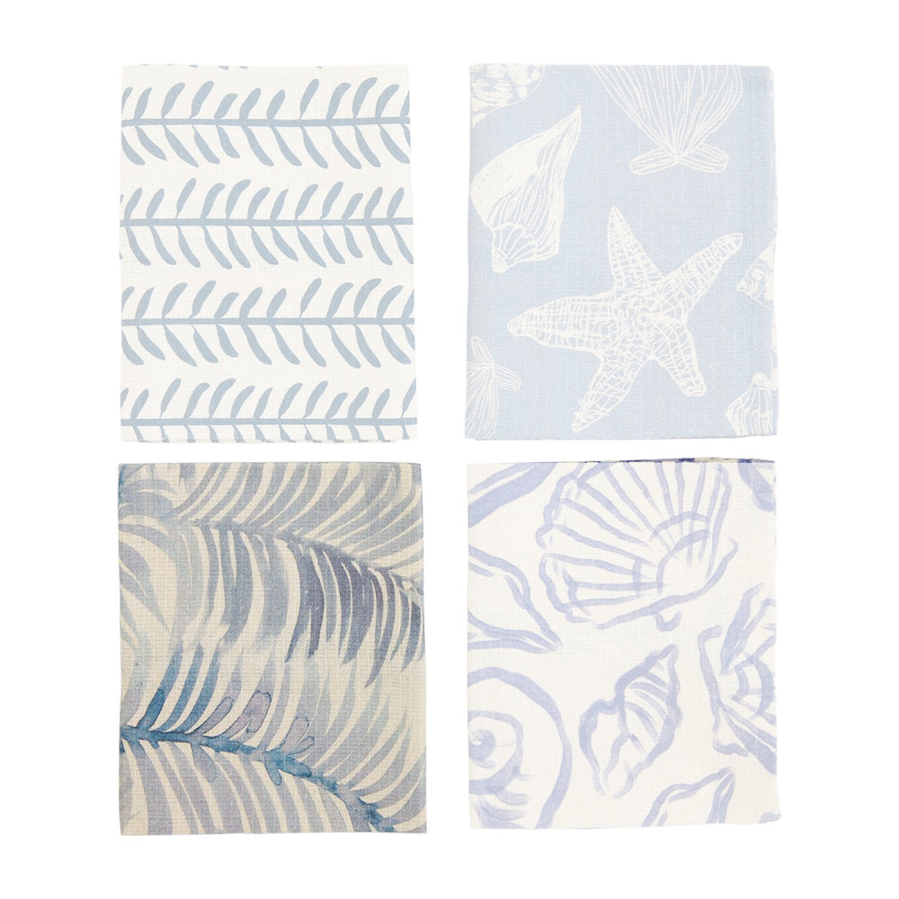 Mud Pie Blue & White Sea Towels