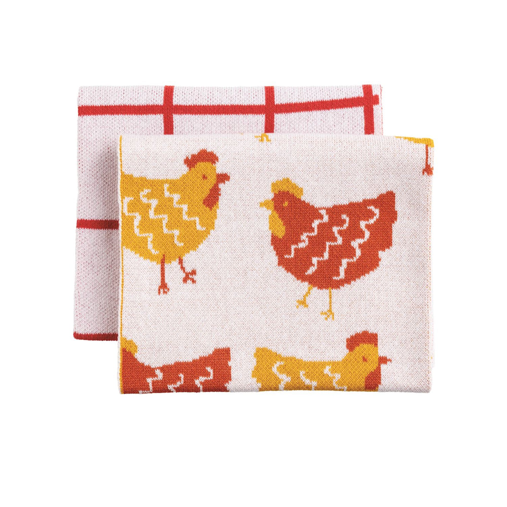 Mud Pie Farm Knit Towels