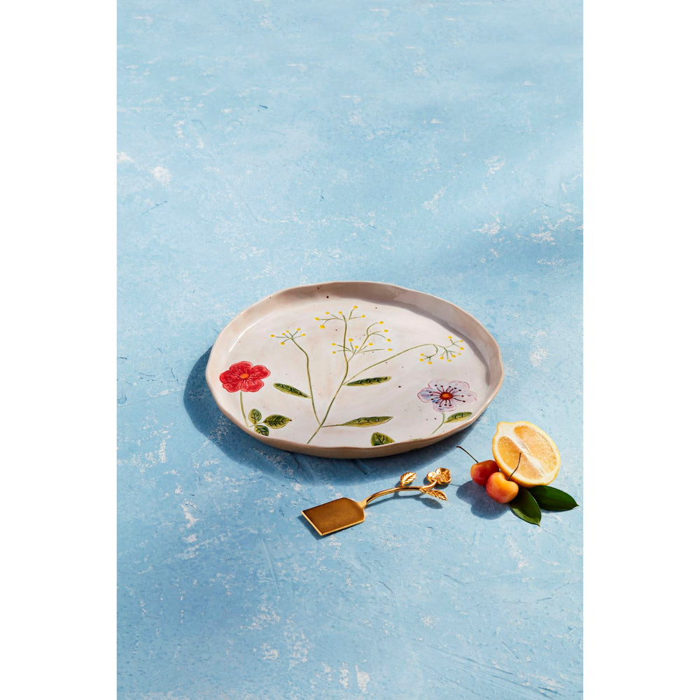 Mud Pie Botanica Platter Set