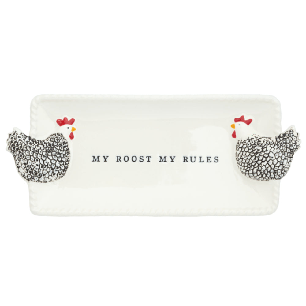 Mud Pie Farm Everything Plate