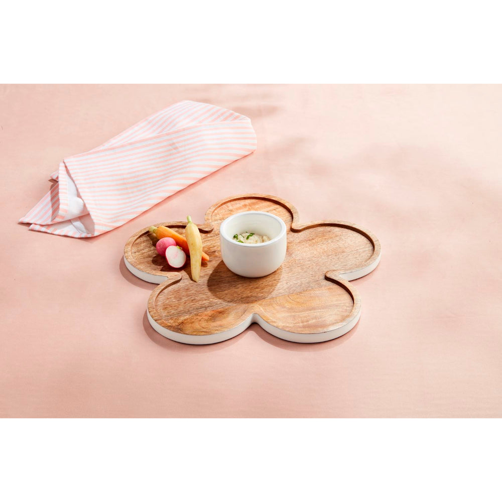 Mud Pie Flower Dip Board Set