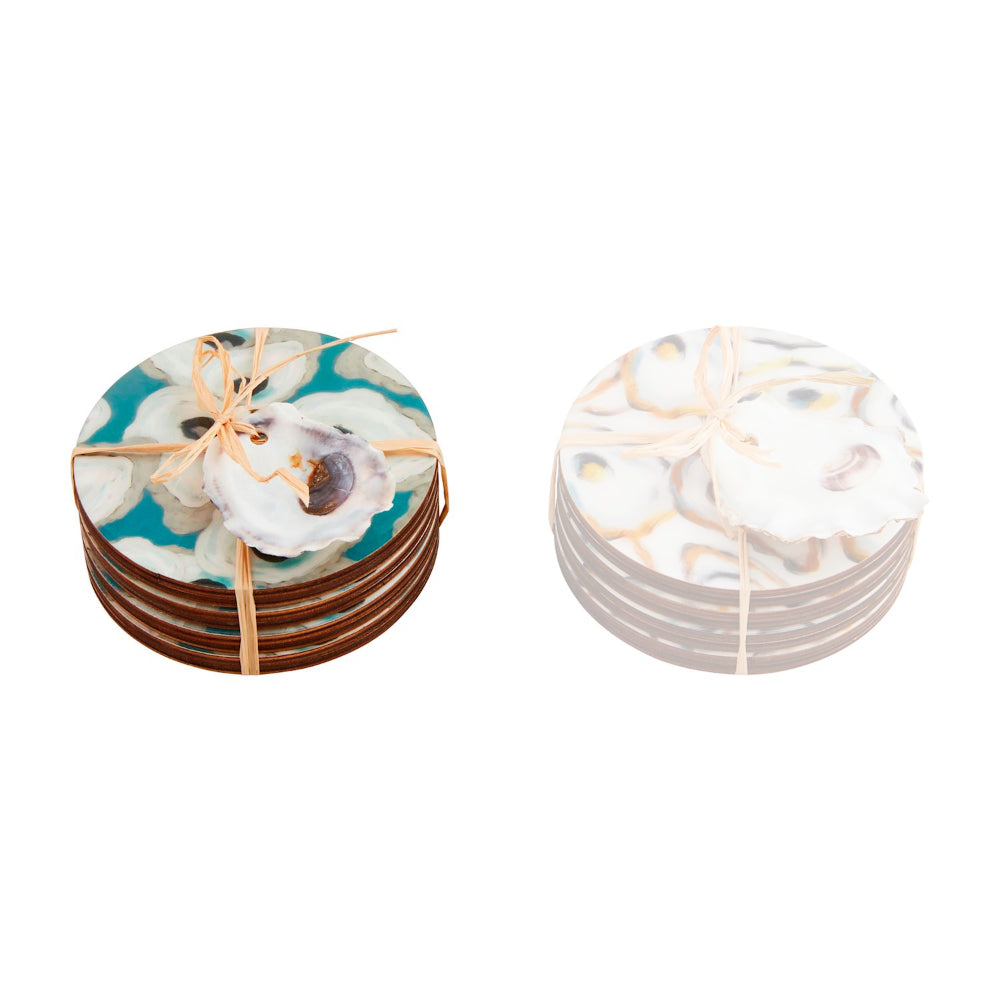 Mud Pie Oyster Coaster Sets