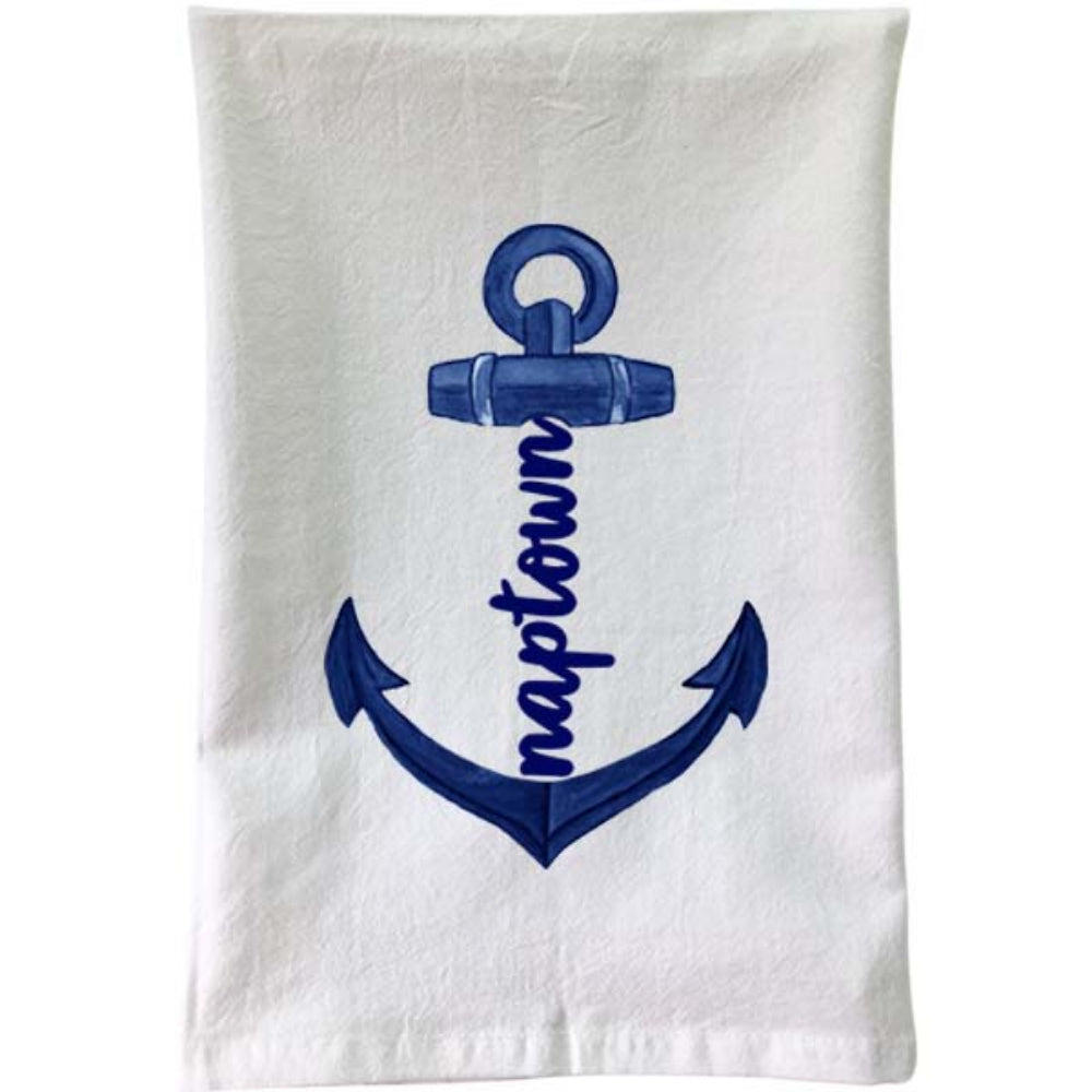 Naptown Anchor Flour Sack Towel