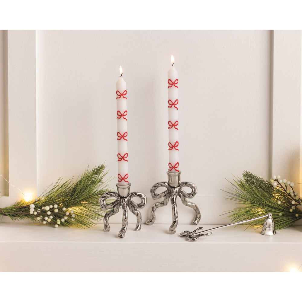 Mud Pie Bow Metal Snuffer