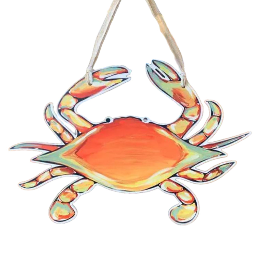 Crab Door Hanger - Red