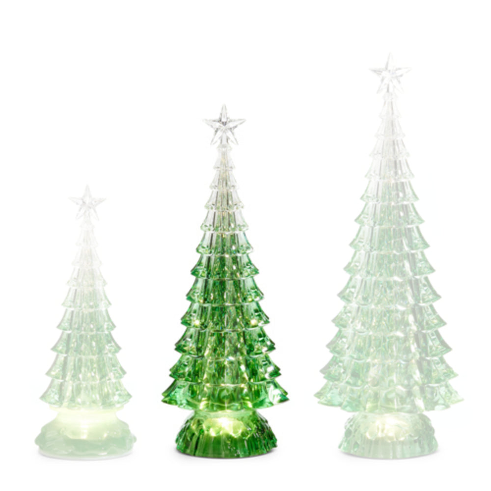 Lighted Green Tree